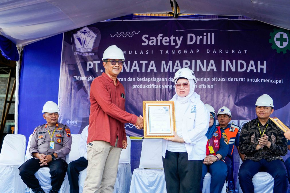 PT. Janata Marina Indah Raih Sertifikasi ISO 9001:2015, ISO 14001:2015, ISO 45001:2018